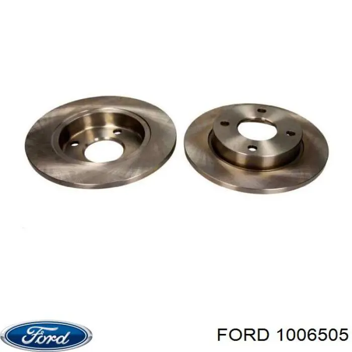 Диск гальмівний передній 1006505 Ford