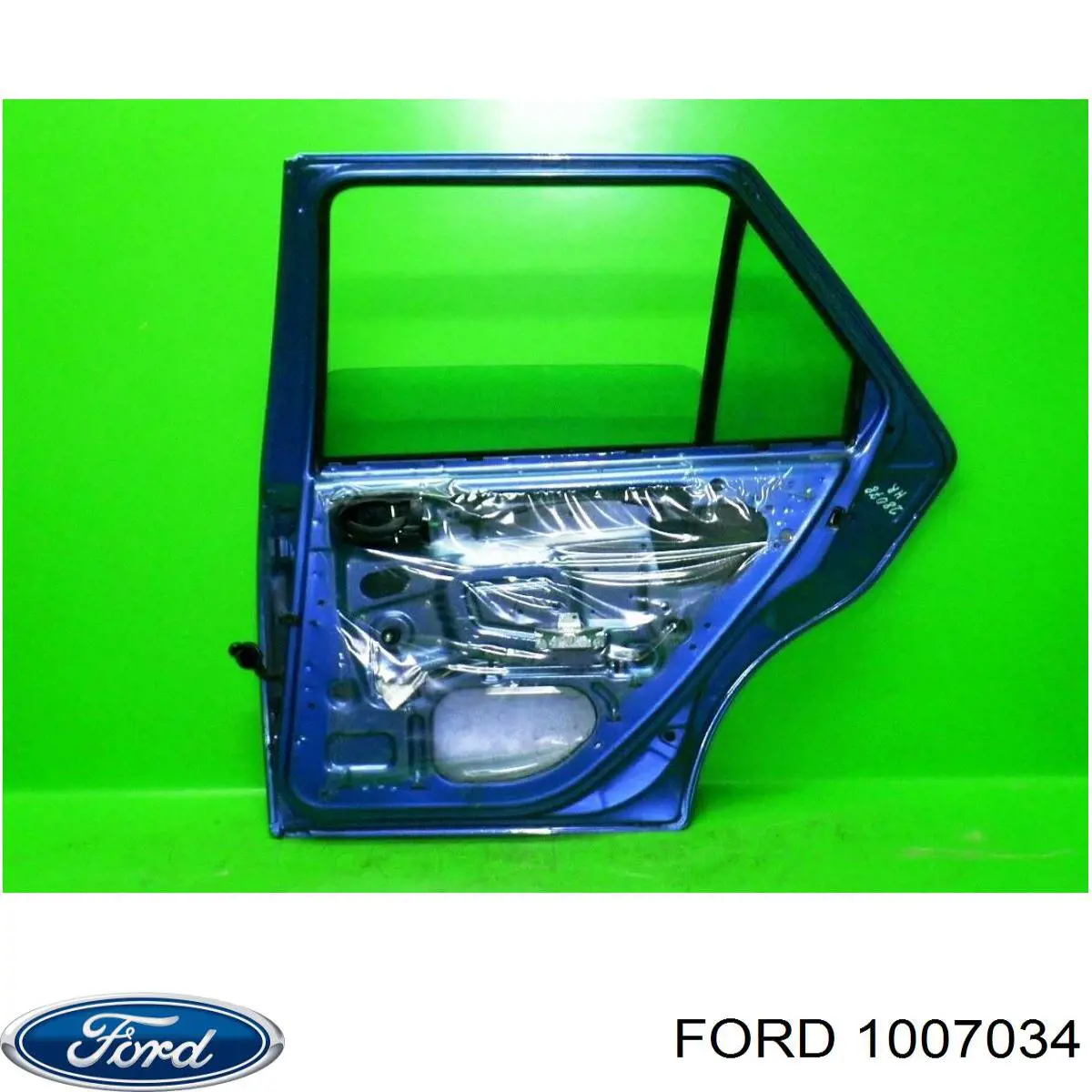 Двері задні, праві Ford Fiesta 4 (JAS, JBS) (Форд Фієста)