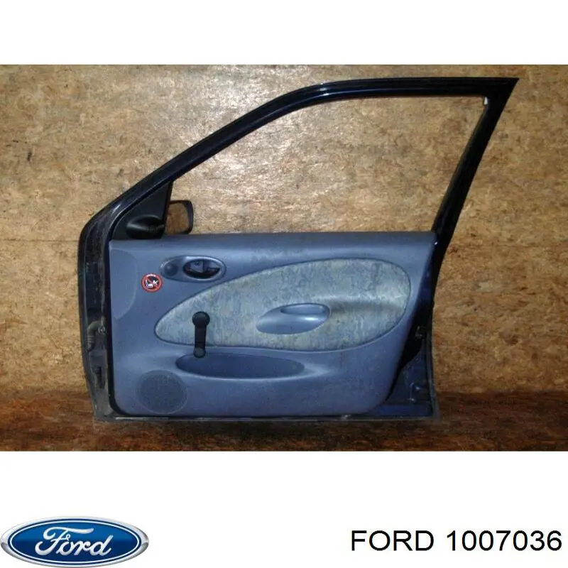 Двері передні, праві на Ford Fiesta (JAS, JBS)