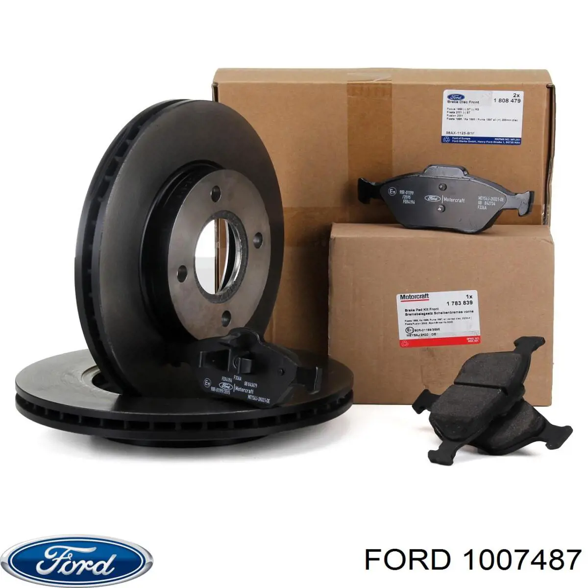 1007487 Ford Гайка колеса