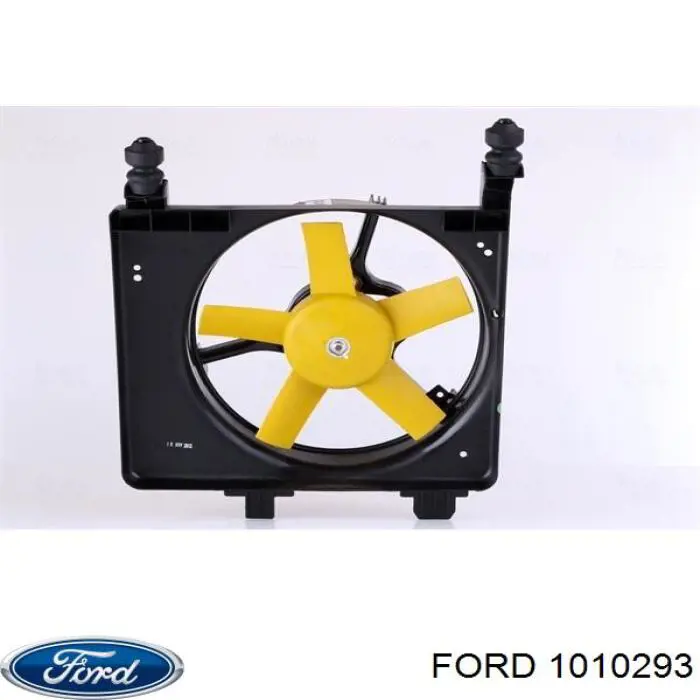 1010293 Ford дифузор радіатора охолодження, в зборі з двигуном і крильчаткою