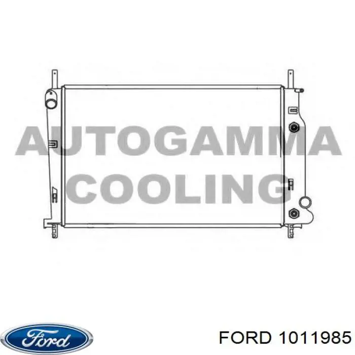 1011985 Ford радіатор охолодження двигуна
