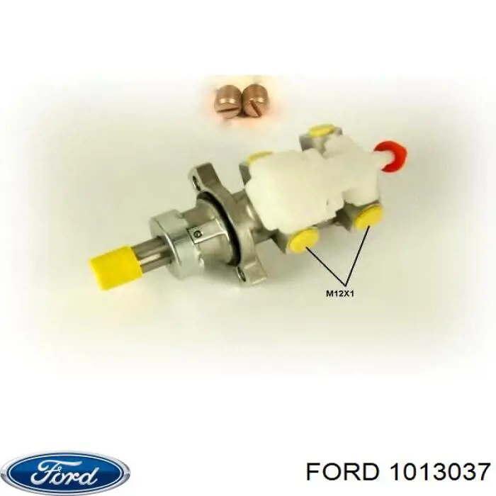 Труба приймальна (штани) глушника, передня 1492207 Ford