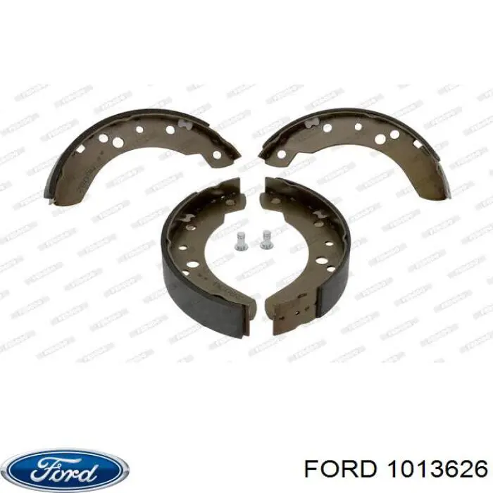 Колодки гальмові задні, барабанні 1013626 Ford