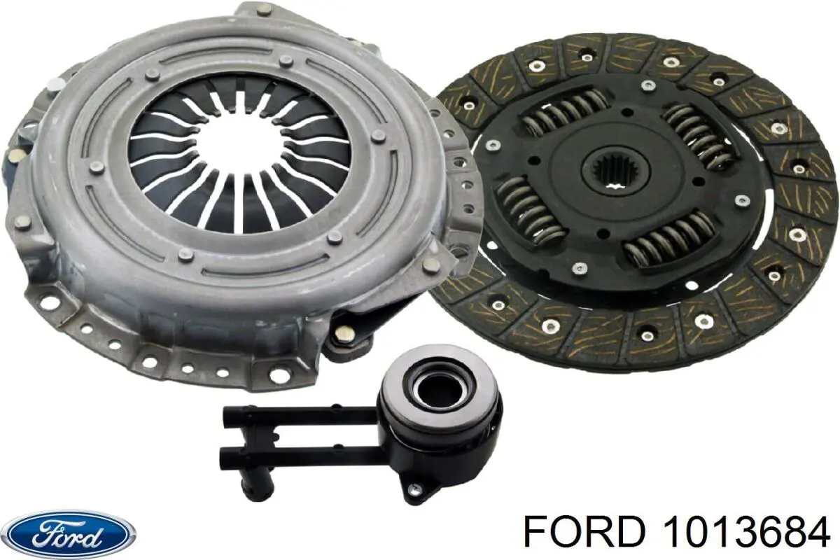 Комплект зчеплення (3 частини) Ford 1013684 ціна, від 49.77 USD