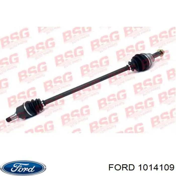 1690346 Ford Привід передній правий