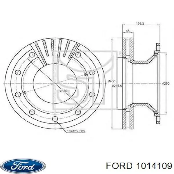 Купити 1690346 Ford Піввісь права