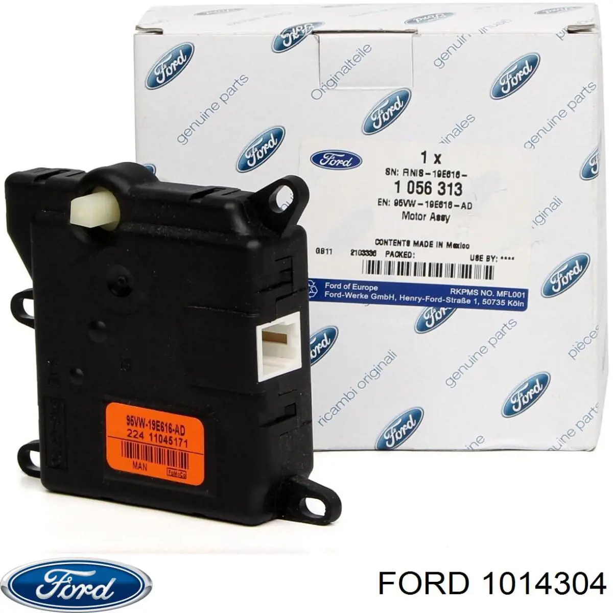 1014304 Ford двигун заслінки печі
