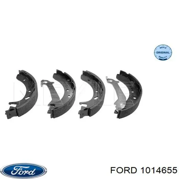 Колодки гальмові задні, барабанні 1014655 Ford