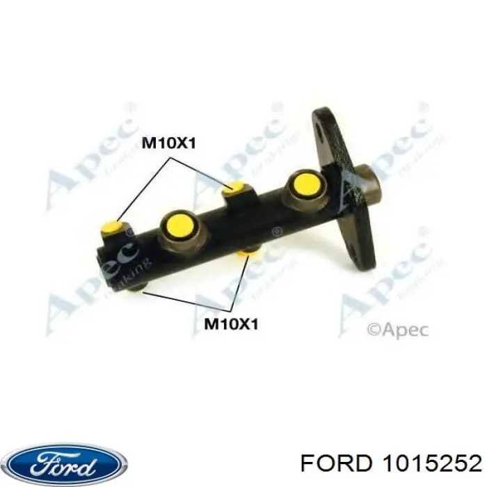 Циліндр головний гальма (Гідротормоз) Ford 1015252 ціна, від 3.76 USD