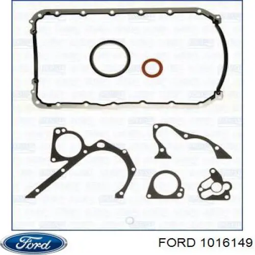 1016149 Ford комплект прокладок двигуна, нижній