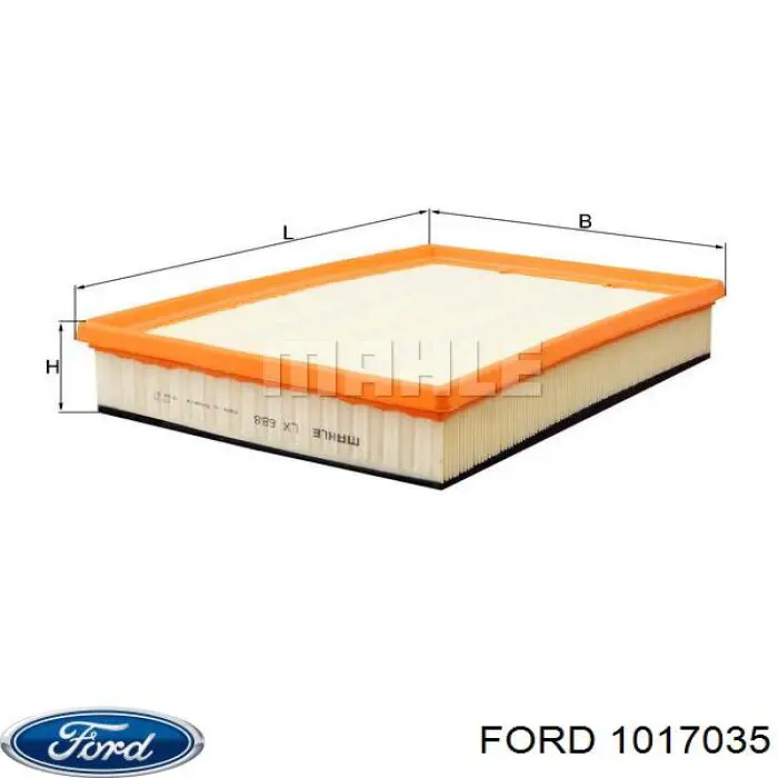 Купити 1017035 Ford Автомобільний фільтр повітря