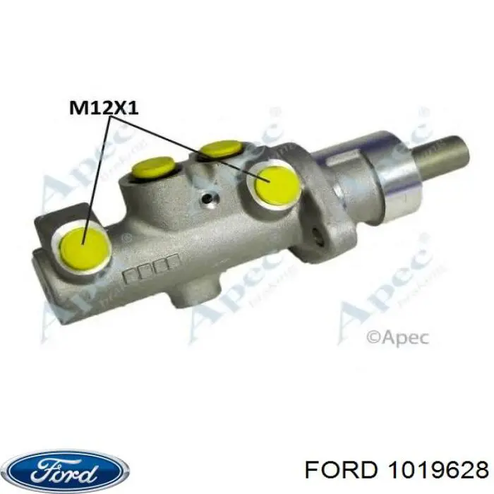 Циліндр гальмівний, головний Ford Mondeo 2 (BNP) (Форд Мондео)