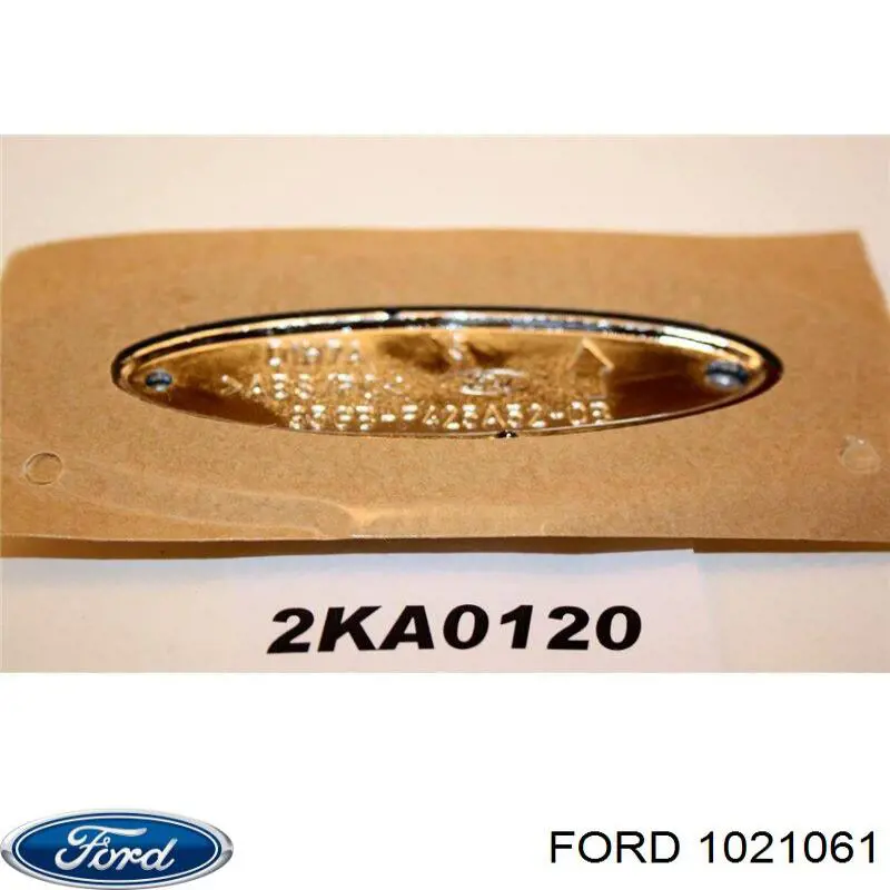 1021061 Ford емблема кришки багажника, фірмовий значок