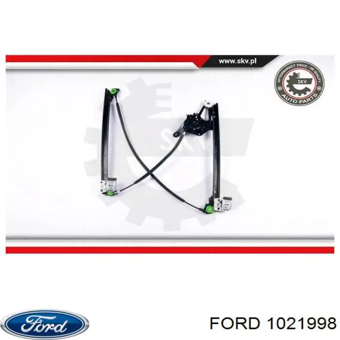 Купити 1021998 Ford Механізм склопідіймача двері передньої, правої