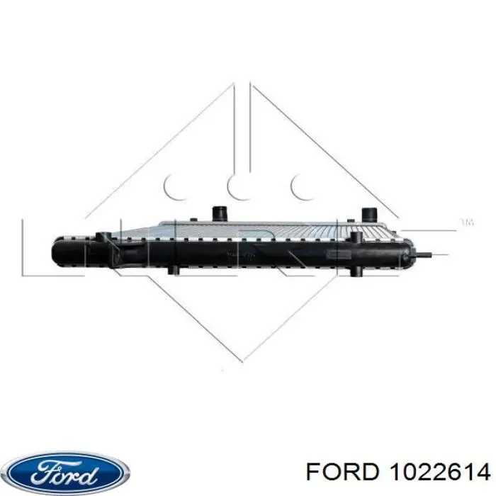 Купити 1022614 Ford Радіатор двигуна