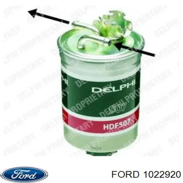 Паливний фільтр 1022920 Ford