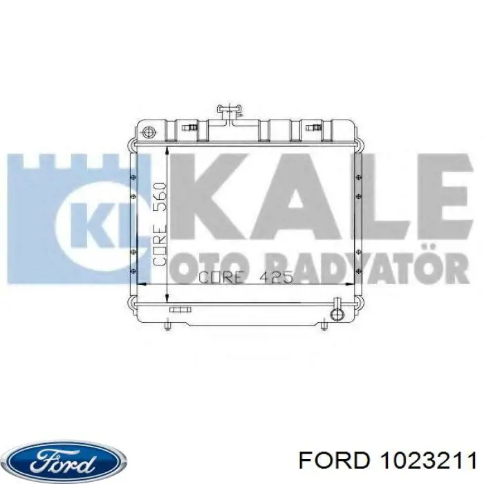 Піввісь права 1023211 Ford