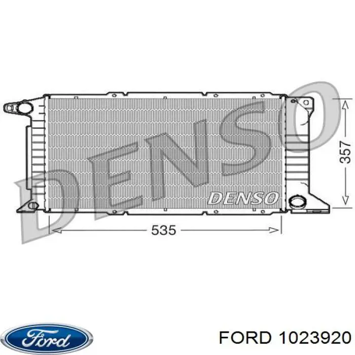 1023920 Ford Радіатор охолодження двигуна