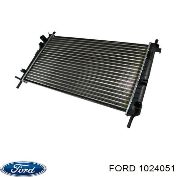 1024051 Ford радіатор охолодження двигуна