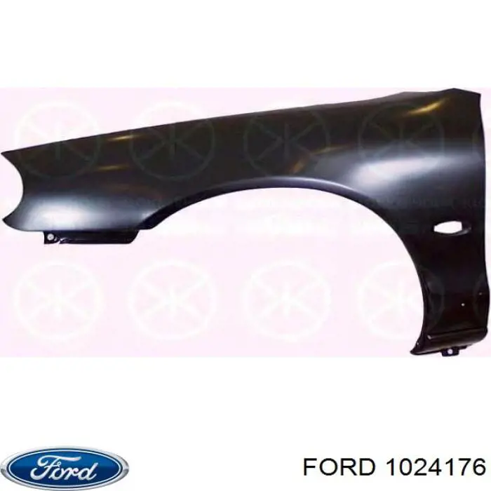 Ліве переднє крило Ford 1024176 ціна, від 40.51 USD