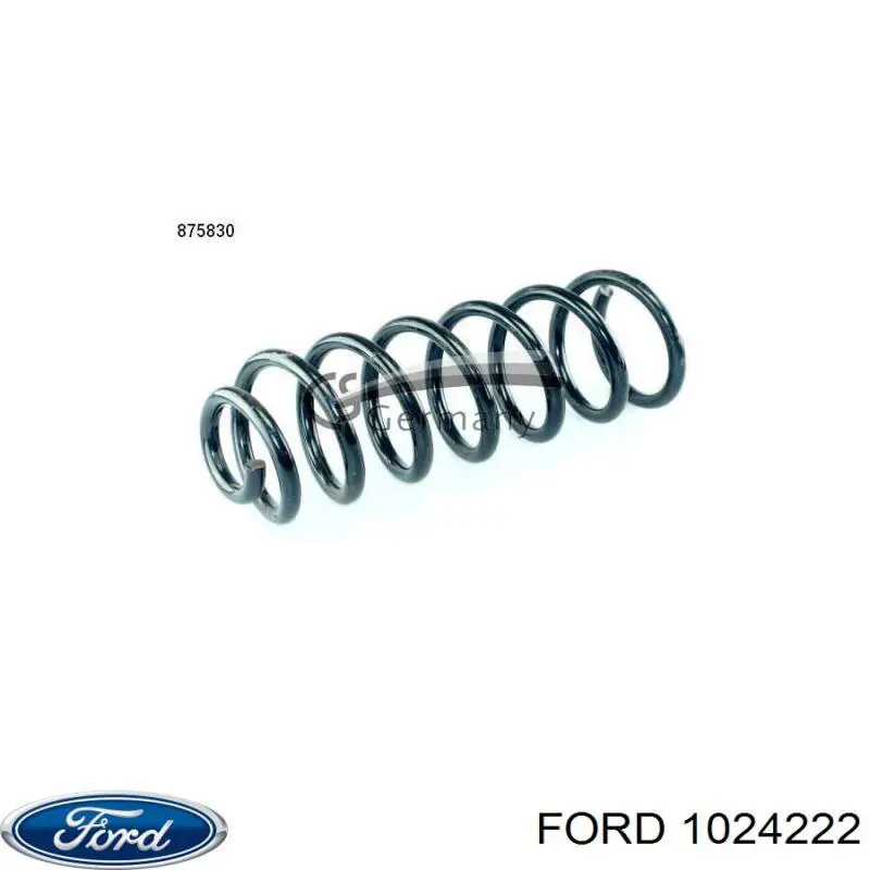 1024222 Ford Електровентилятор радіатора