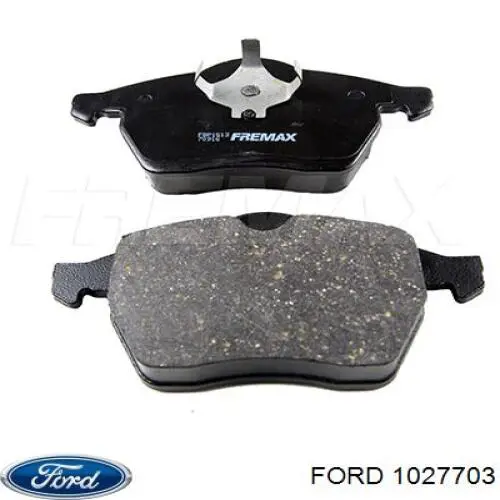 Передні тормозні колодки 1027703 Ford