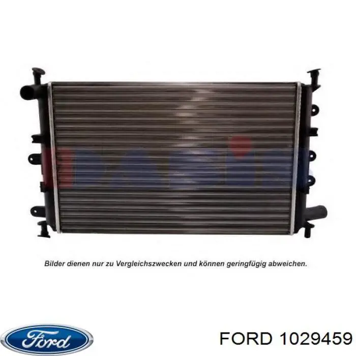 1029459 Ford радіатор охолодження двигуна