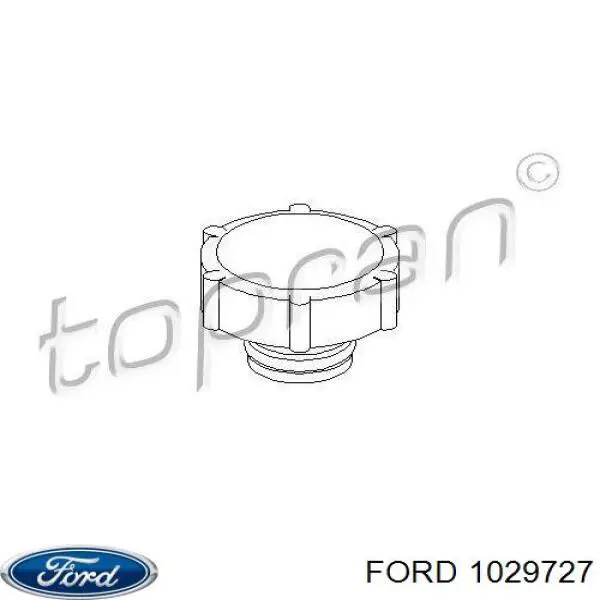 Кришка / пробка розширювального бачка Ford 1029727 ціна, від 4.14 USD