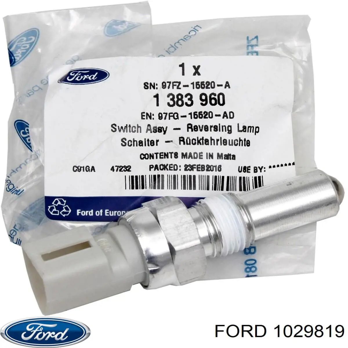 Купити 1029819 Ford Вмикач ліхтарів заднього ходу