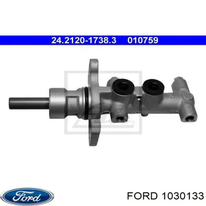 1030133 Ford радіатор кондиціонера