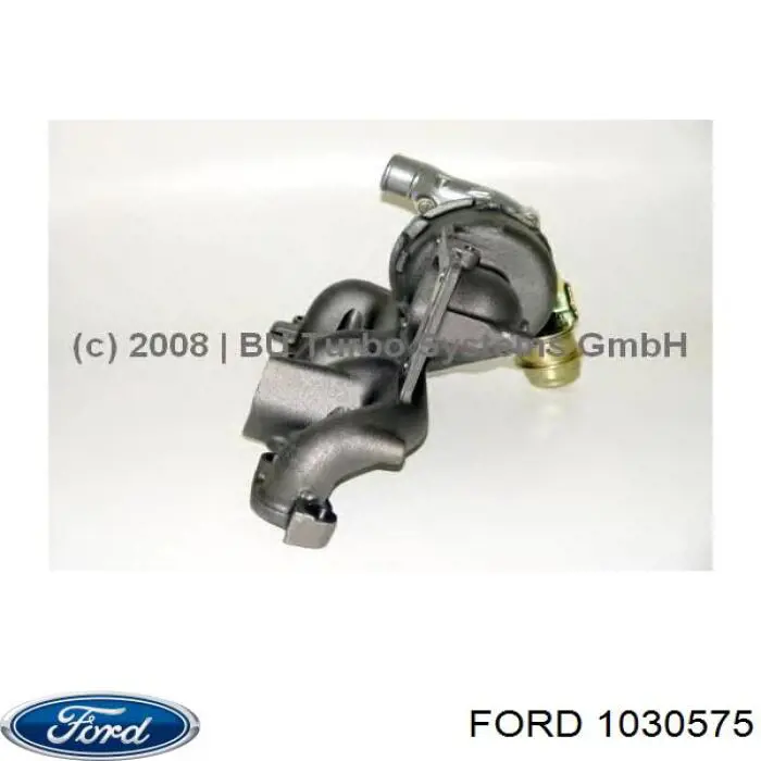 1030575 Ford радіатор пічки (обігрівача, задній)