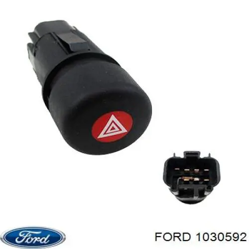 Купити 1030592 Ford Кнопка включення аварійного сигналу