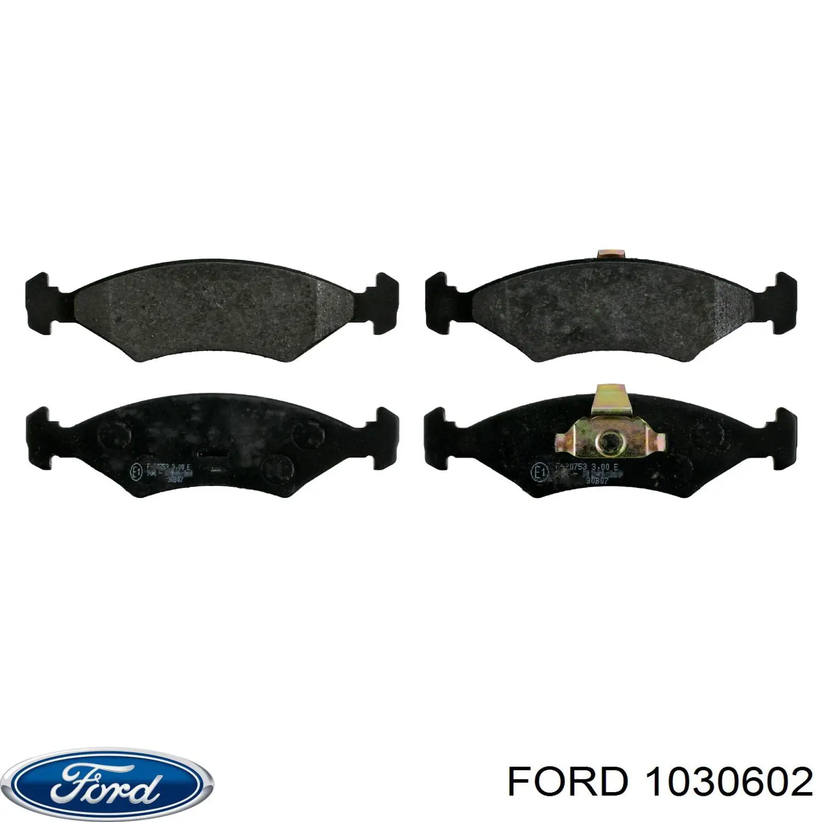 Купити 1030602 Ford Колодки гальмівні передні, дискові