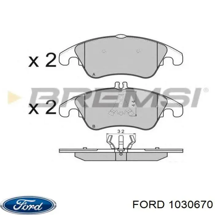 Капот Ford 6745316