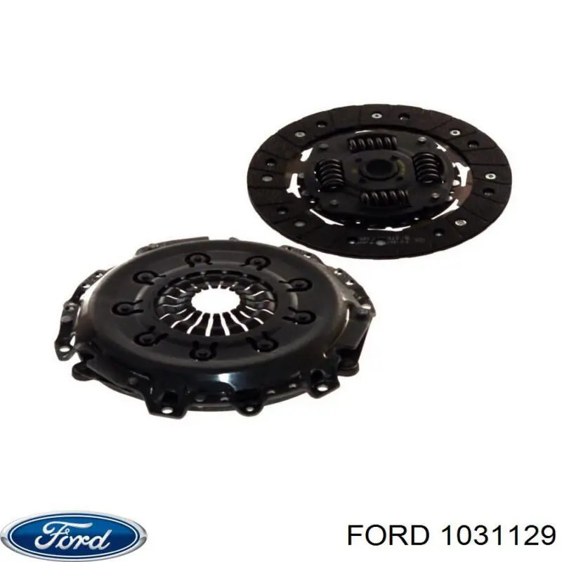 Купити 1031129 Ford Комплект зчеплення (диск, корзина, підшипник)