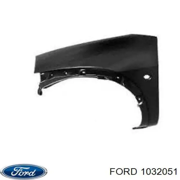 Крило переднє праве Ford 1431013 ціна, від 39.40 USD
