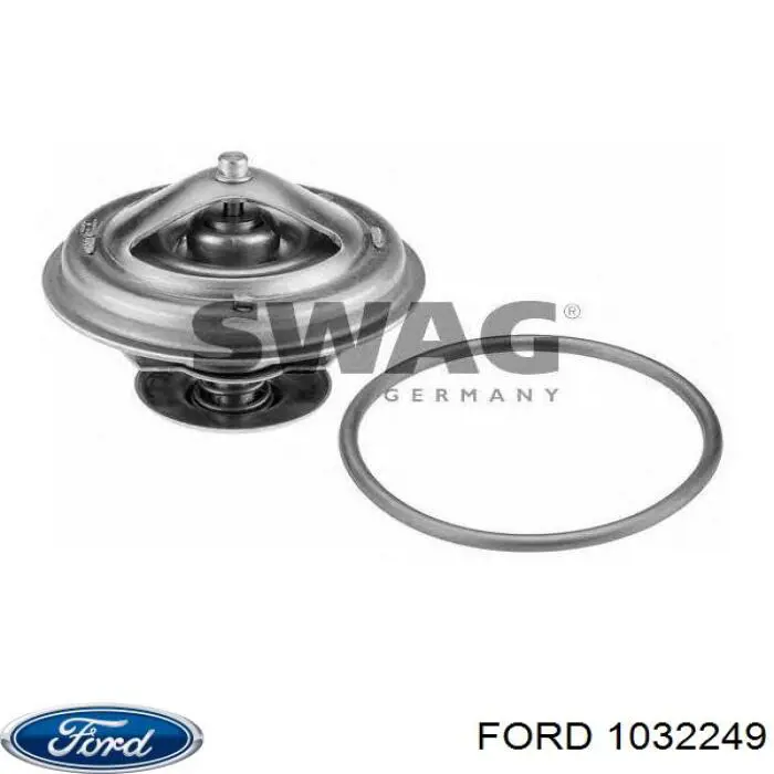 Купити 1032249 Ford Термостат в корпусі