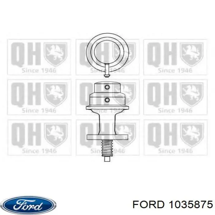 Купити 1035875 Ford Паливний насос, механічний