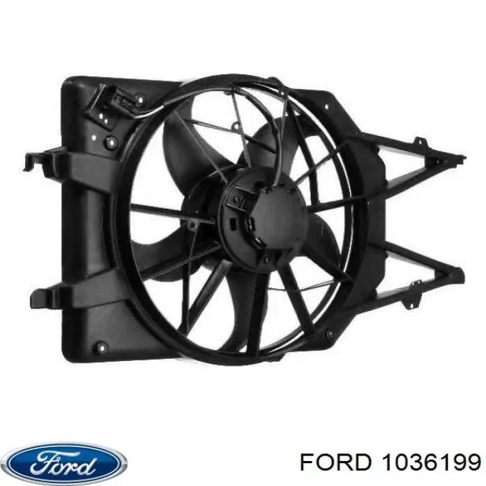 Купити 1036199 Ford Трос ручного гальма задній, правий/лівий
