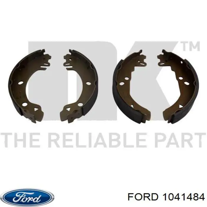 Купити 1041484 Ford Колодки гальмові задні, барабанні