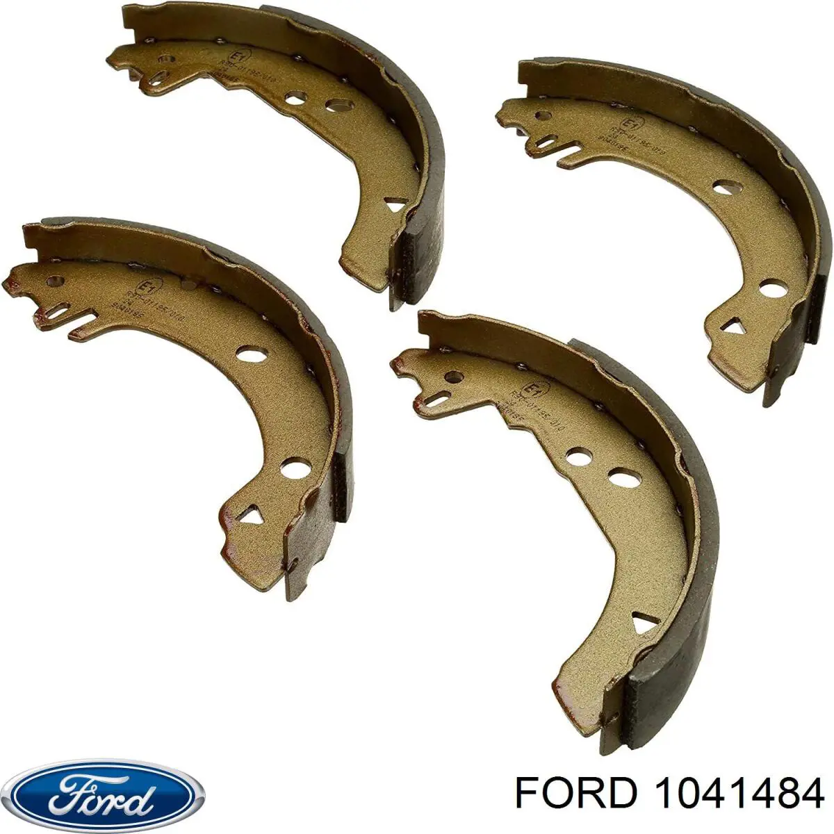 Колодки гальмові задні, барабанні 1041484 Ford