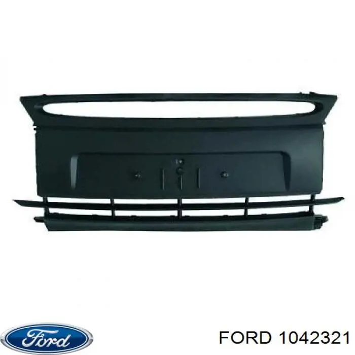 1122582 Ford бампер передній, центральна частина
