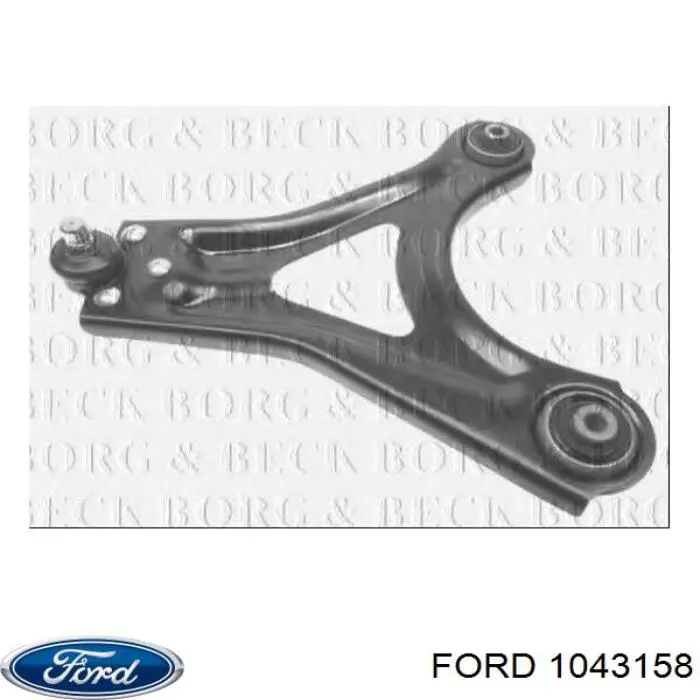 Купити 1043158 Ford Лівий важіль передній нижній підвіски