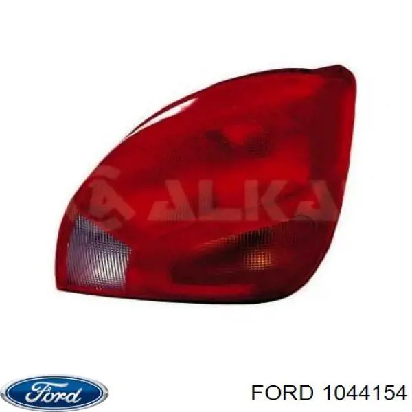 Ліхтар задній правий на Ford Fiesta (JAS, JBS)