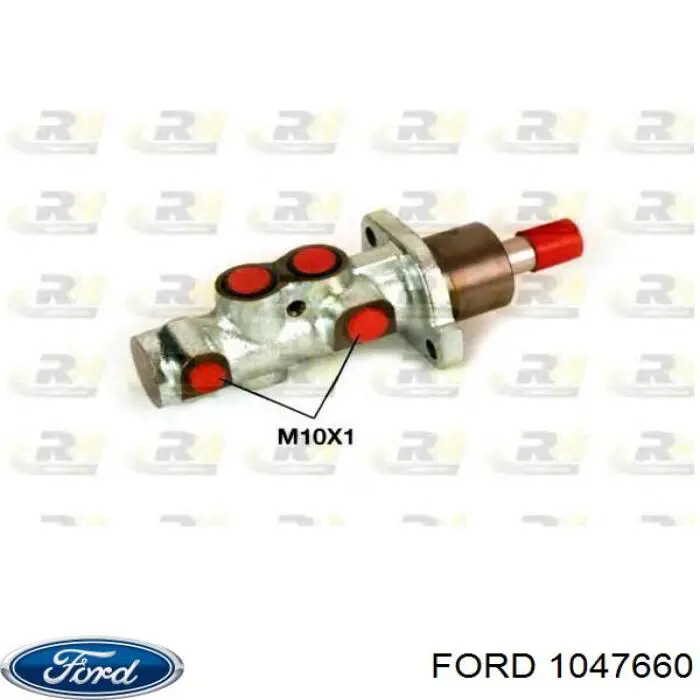 Циліндр головний гальма (Гідротормоз) Ford 1047660 ціна, від 47.26 USD