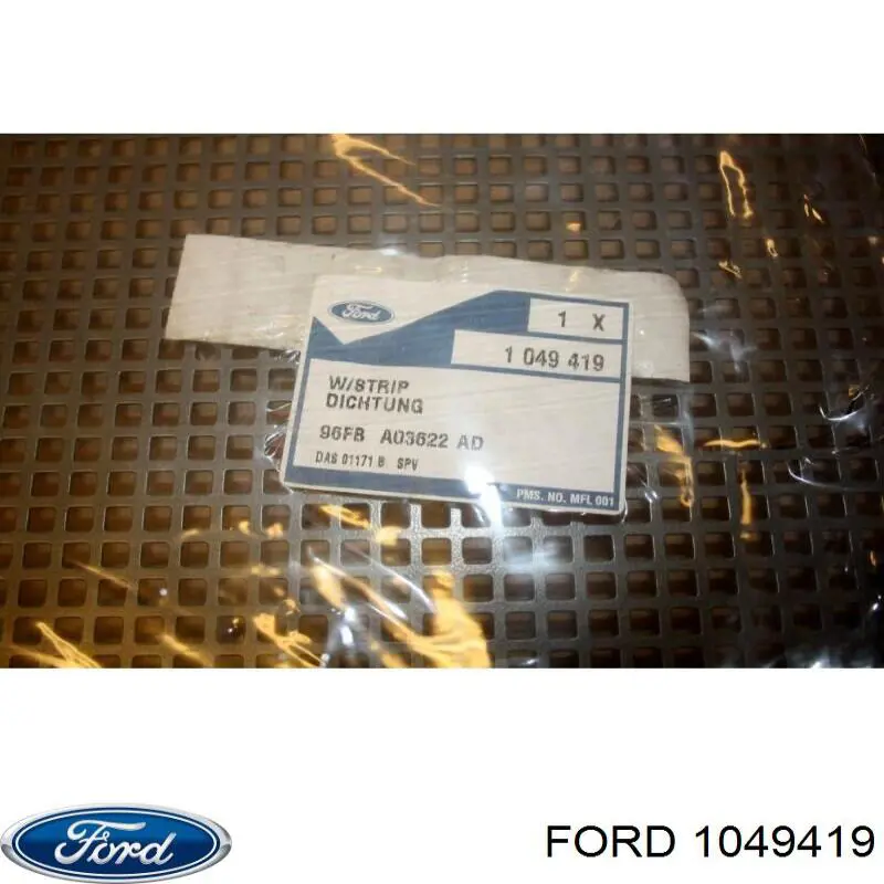Ущільнювач лобового скла Ford Fiesta 4 (JAS, JBS) (Форд Фієста)