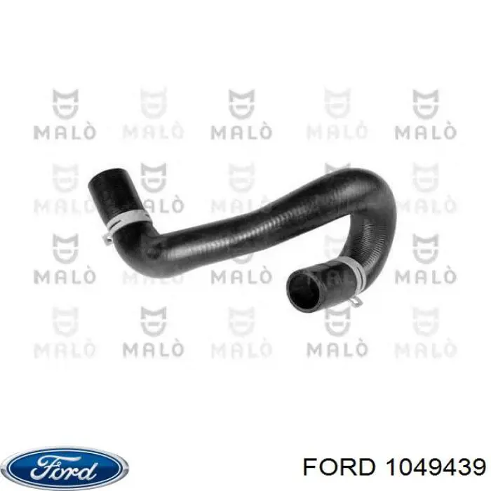 1049439 Ford Шланг/патрубок радіатора охолодження, нижній