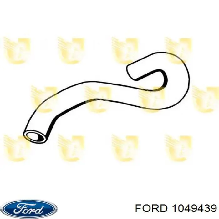 Шланг/патрубок радіатора охолодження, нижній Ford 1049439 ціна, від 8.22 USD