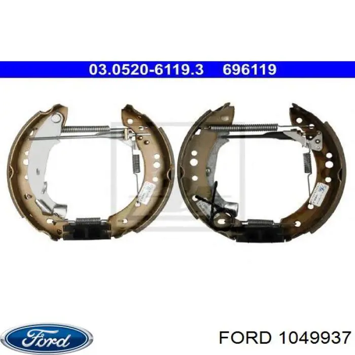 Супорт тормзной Ford 1049937